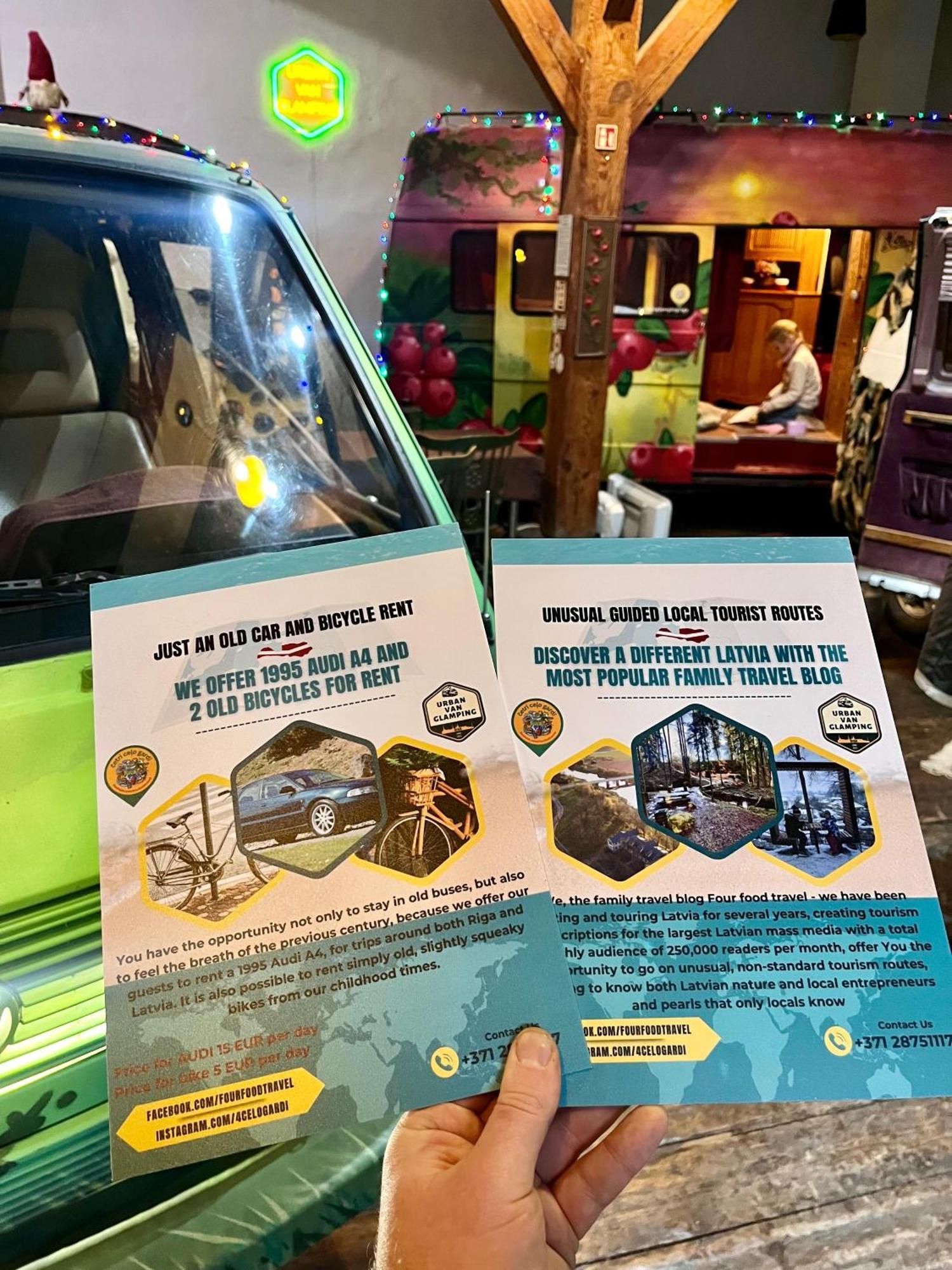 Urban Van Glamping Рига Екстериор снимка